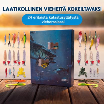 Kalastuskalenteri – 24 ainutlaatuista viehettä